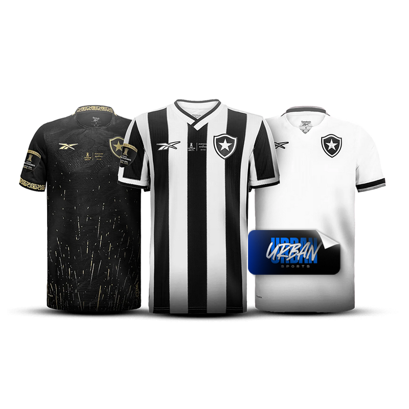 Combo Botafogo do 2024/25 - 3 Camisas