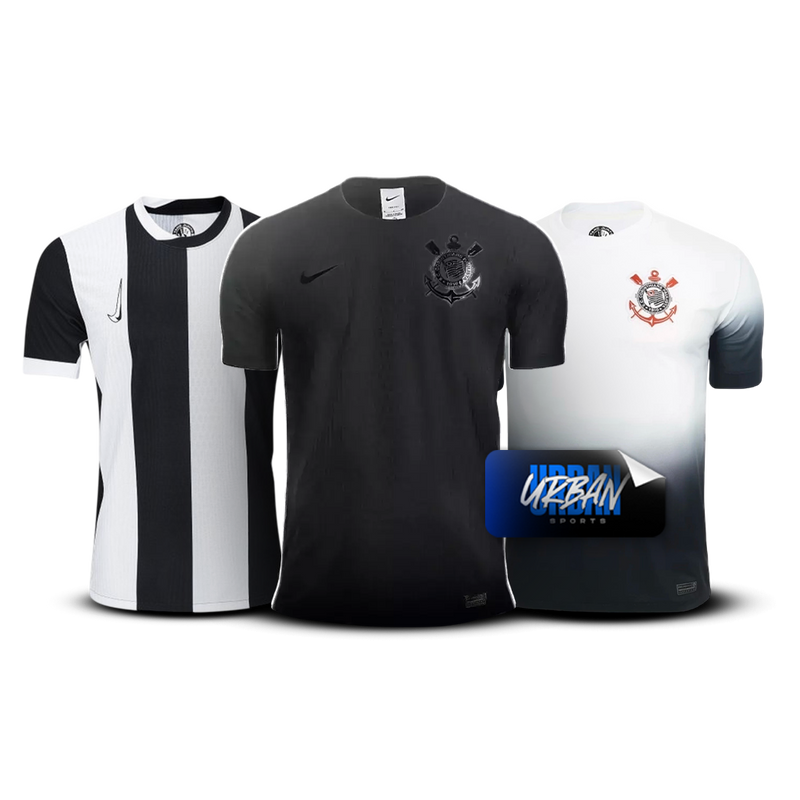 Combo Corinthians do 2024/25 - 3 Camisas