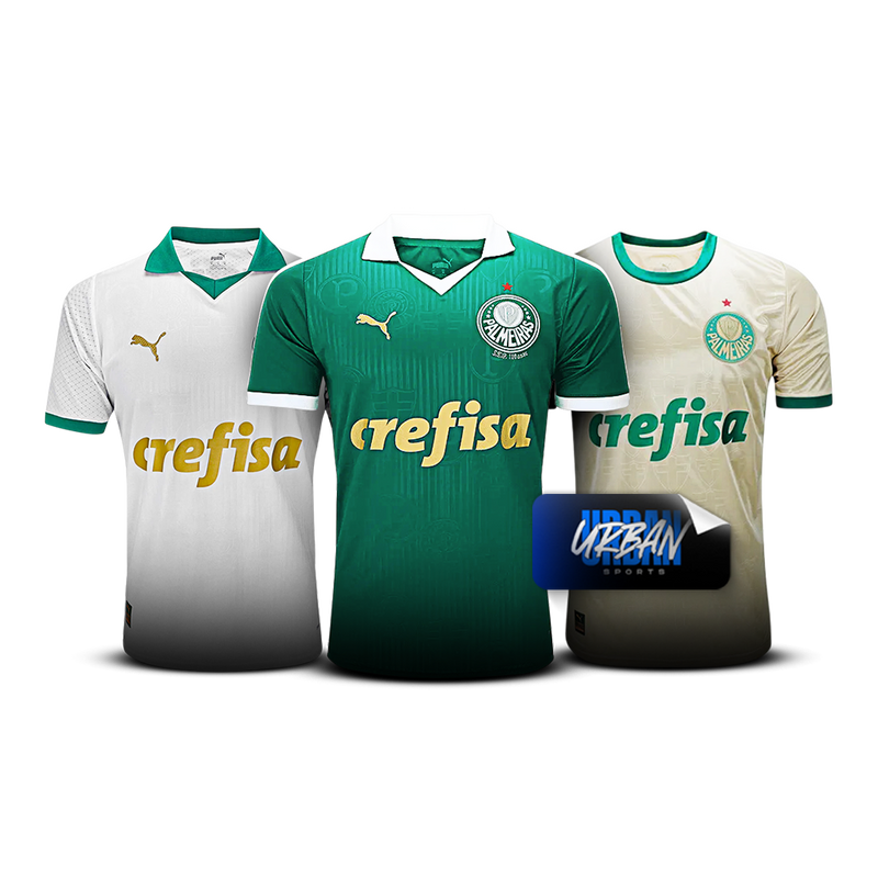 Combo Palmeiras do 2024/25 - 3 Camisas